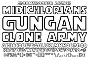 Stormtrooper - interlocking sci-fi, a Font by Comicraft Fonts (Thumbnail 3 of 5)