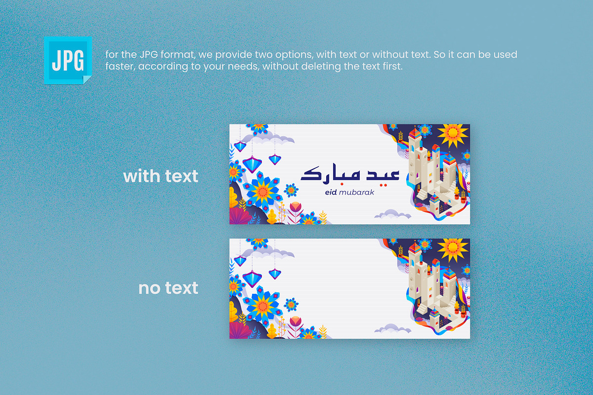 Eid and Ramadan Greetings Set, a Templates & Theme by Revoltan Studios (Photo 2 of 5)