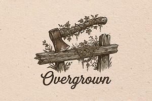 Overgrown illustration, an Object Illustration by Vectorlina