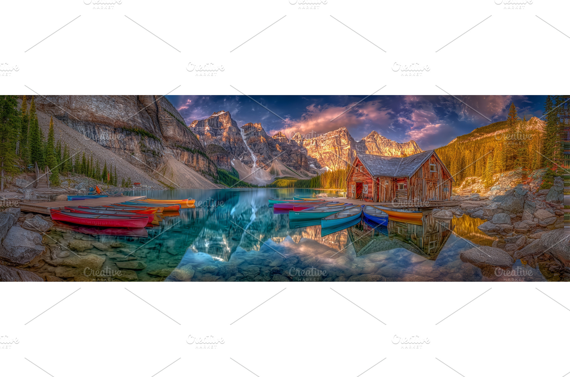 Panoramic scenery of Jasper National, an Architecture Photo by ZinetroN
