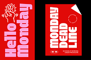 KITLE – Bold Funky Font, a Sans Serif Font by Pekotype (Thumbnail 6 of 15)