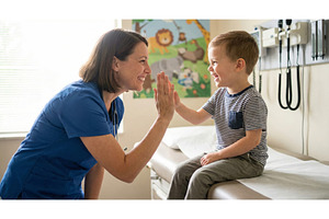 Nurse With Child, a Health & Medical Photo by CREATIVEDEF