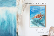 Undersea Life Watercolor, an Animal Illustration by Kolorata Art (Thumbnail 2 of 14)