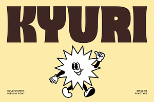 Kyuri - Bold Display Font