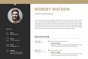 Resume/CV, a Resume Template by SlideCo (Thumbnail 4 of 5)
