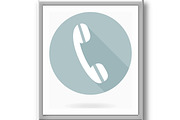 Modern Vector Flat Icon With, an Outline Icon by FineArtStudio (Thumbnail 3 of 3)