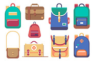 Backpacks Set (+BONUS!), an Object Graphic by Chau (Thumbnail 1 of 4)