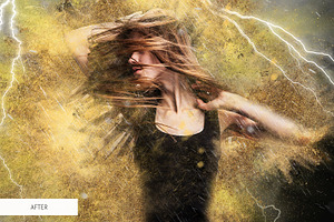 Photoshop Actions - Sand Storm