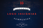 Vintage Logo Templates vol 1, a Branding & Logo Template by Brazvan (Thumbnail 1 of 5)