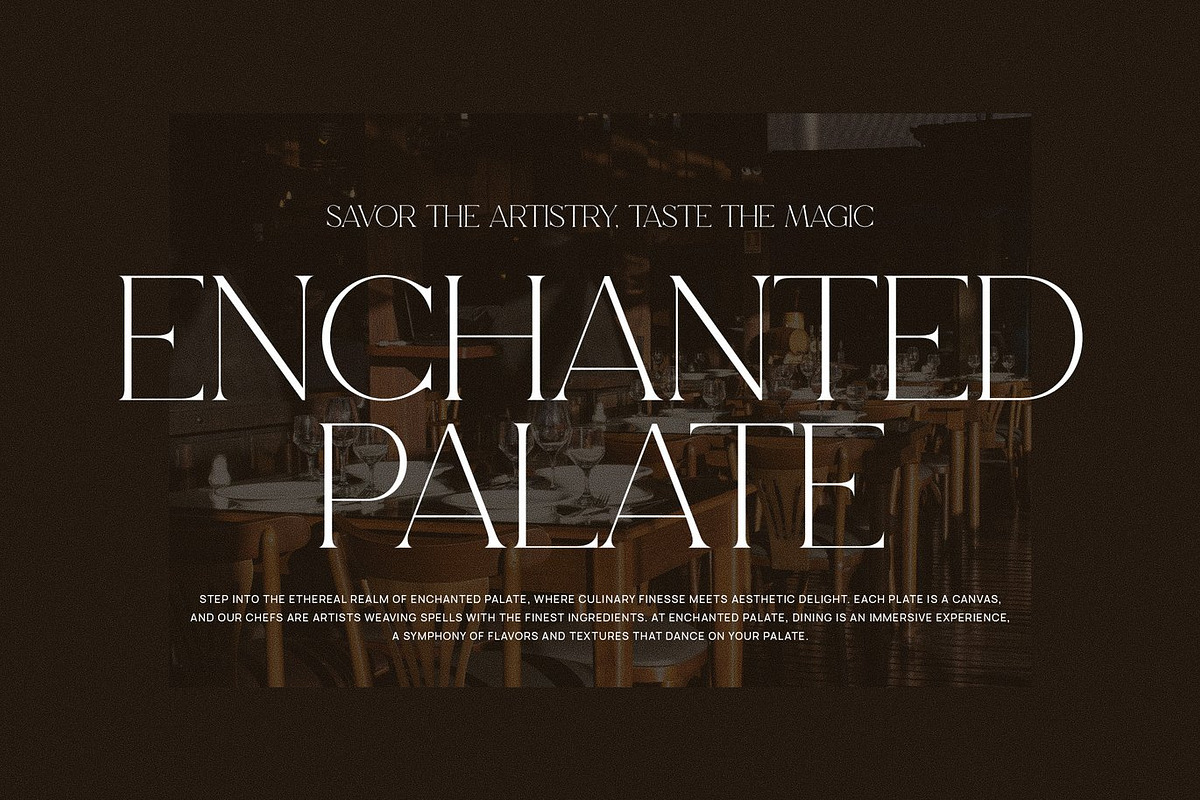 Magire - Elegant Serif, a Serif Font by Luna Shop (Photo 6 of 6)