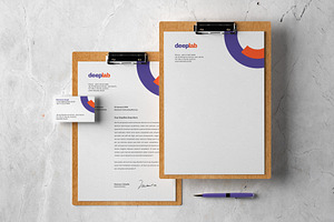 Clipboard Branding Mockup Set