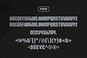 Korga - Rough Sans Serif, a Sans Serif Font by Grontype (Thumbnail 8 of 8)