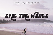 Groovy Avenue — A Groovy Retro Font, a Handwritten Font by Prestige Artsy Studio (Thumbnail 3 of 9)