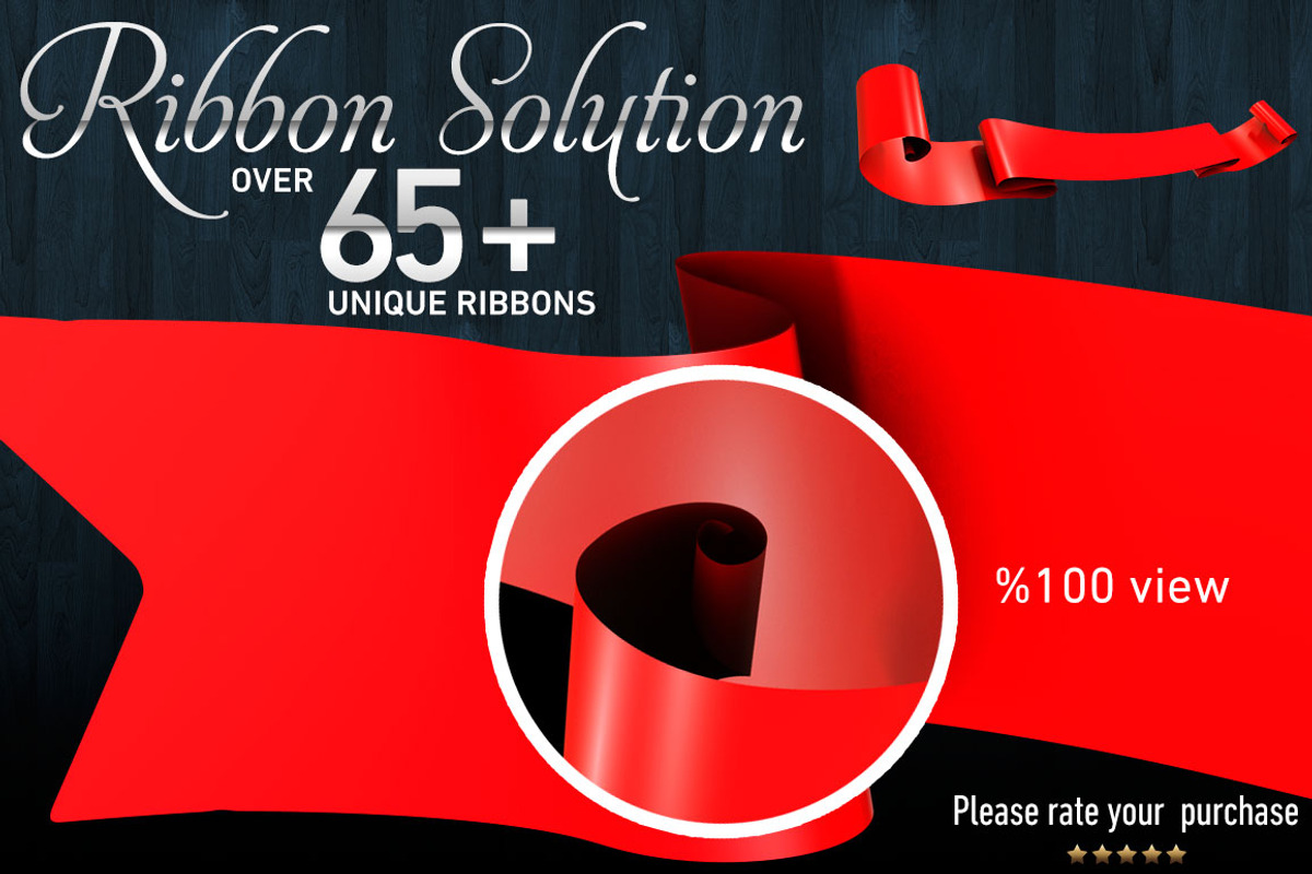Ribbon Solution, an Object Graphic by Creative Graphics