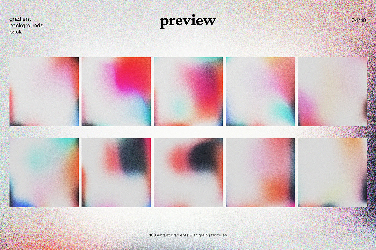 100 Gradients, a Background Graphic by Inartflow (Photo 11 of 22)