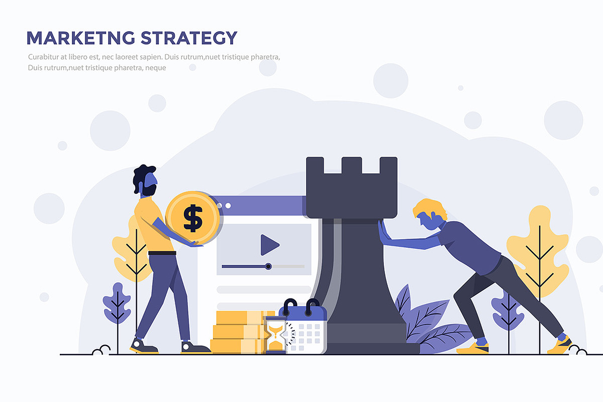 Flat design Business concepts, a Person Illustration by Creative Graphics (Photo 4 of 7)