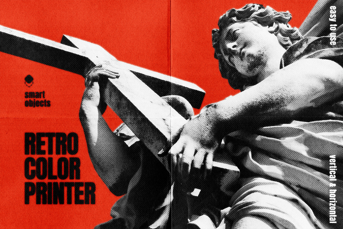 Retro Printer Photo Effect, a Layer Style Add-On by Design Squad (Photo 1 of 6)