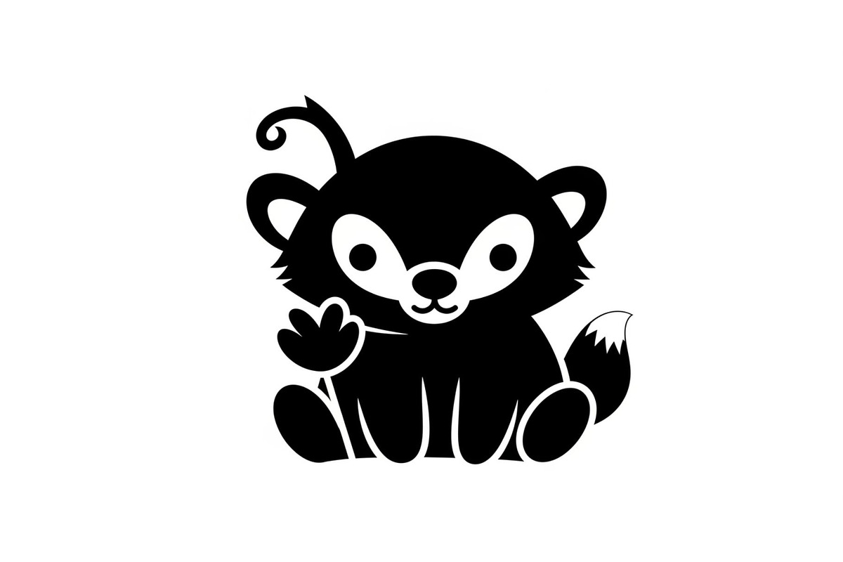 Cute Forest Animal Silhouette Bundle, an Illustration by Creativeshirt (Photo 48 of 54)