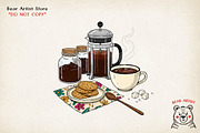 Coffee Morning Hand-drawn PNG Bundle, an Illustration by GlitterCraft (Thumbnail 52 of 101)