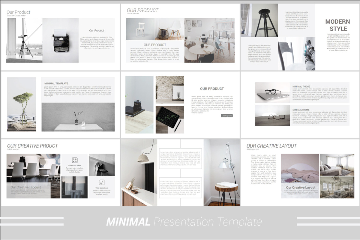 Minimal Powerpoint Template, a Presentation Template by Presentation Official (Photo 7 of 11)