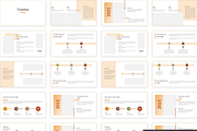 Peach presentation template, a Presentation Template by KaluginaWEB (Thumbnail 6 of 12)