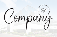 Company | Script Font