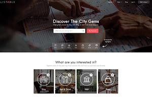 LISTABLE – Directory WordPress Theme