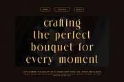 Dinamic Elegant Serif Typeface, a Serif Font by Alfinart (Thumbnail 6 of 8)
