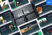 Selen - Bicycle Keynote Template, a Presentation Template by BeadyLab (Thumbnail 1 of 6)
