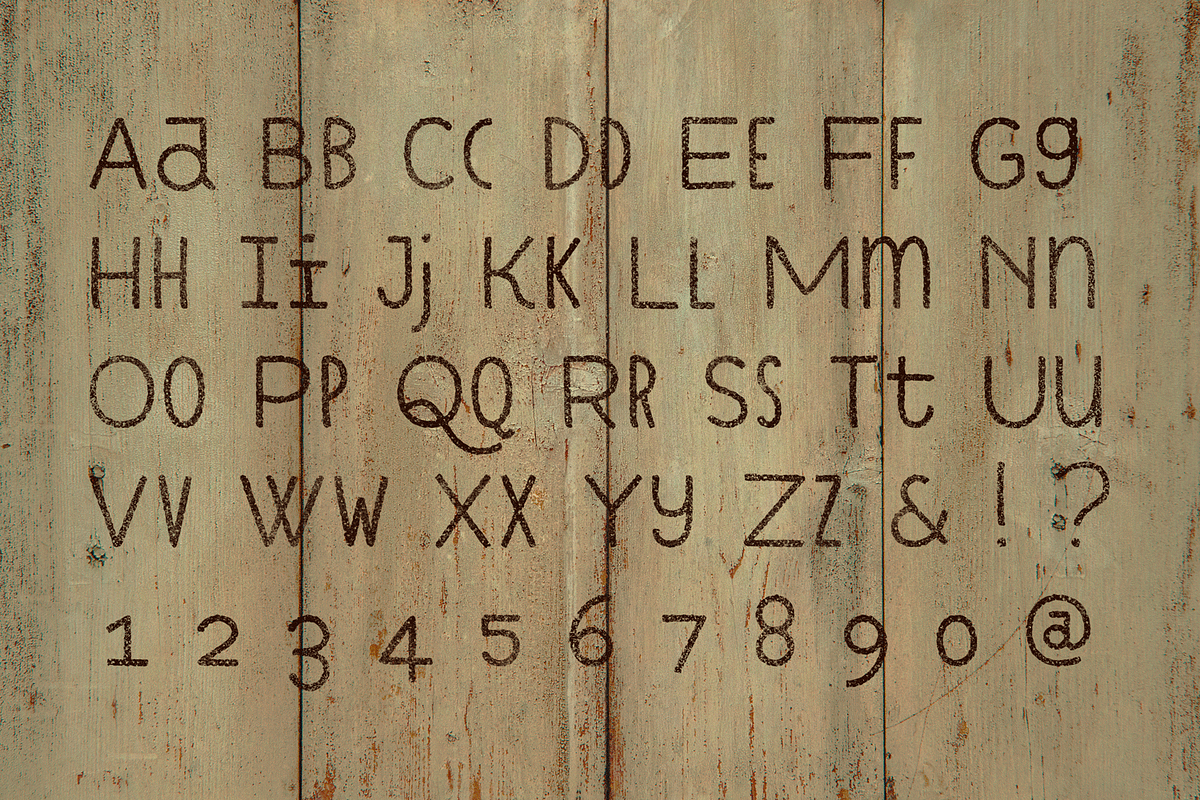 Cuciniere Font + 40 Icons (Handmade) preview 3