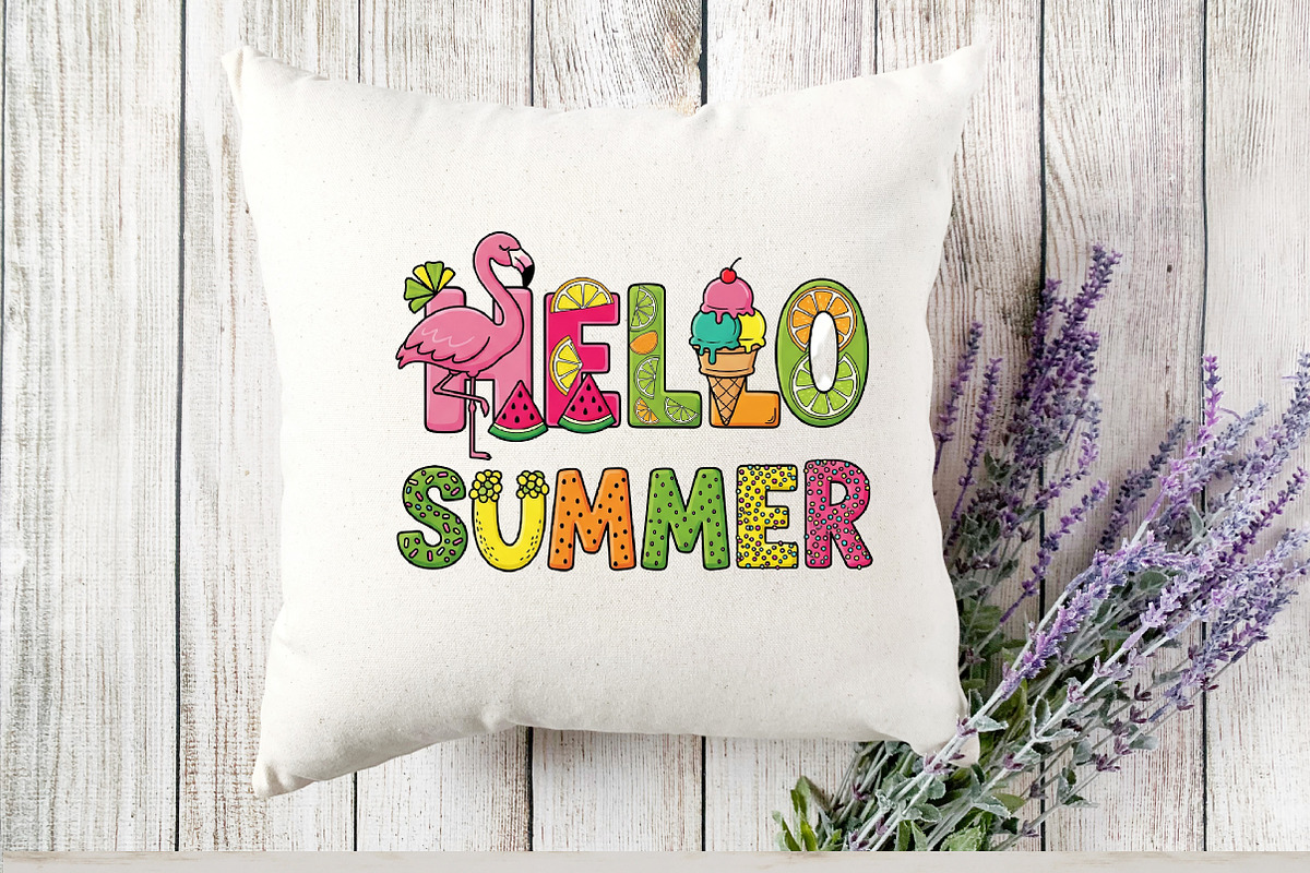Hello Summer PNG, an Illustration by Designking (Photo 4 of 4)