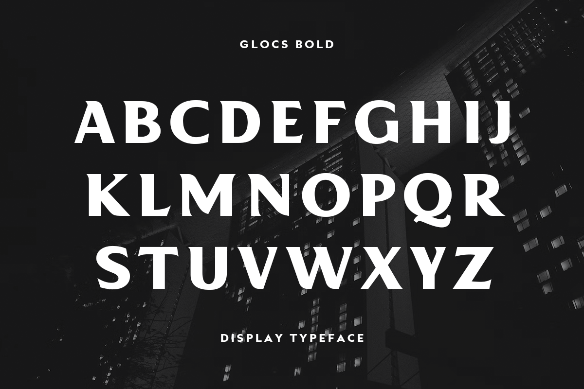Vintage Font - Glocs, a Sans Serif Font by Yukita Creative (Photo 11 of 17)