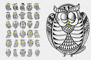 30 Sleepy Owls, a Graphic by GODZILLARGE (Thumbnail 4 of 5)