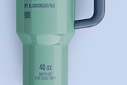 Tumbler Mockup - 6 views, a Cups & Container Mockup by Illusiongraphic (Thumbnail 16 of 17)