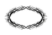 Nature Wreath Frame Vector Bundle, an Illustration by jahid234 (Thumbnail 36 of 51)