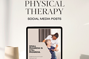 Physical Therapy Social Media Posts, a Social Media Template by Local Marketing Templates (Thumbnail 1 of 10)
