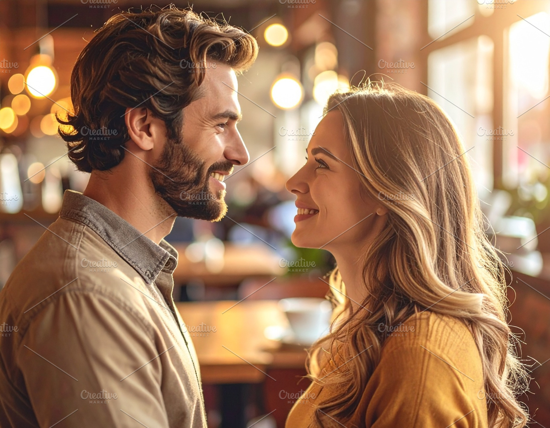 Intimate close up of a loving young couple, a Person Photo by DanFLCreativo