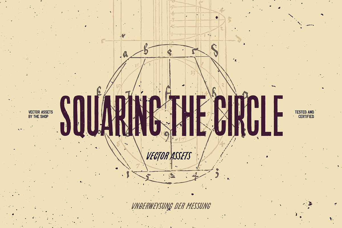 Squaring the circle vector assets, an Object Graphic by The Shop (Photo 1 of 8)