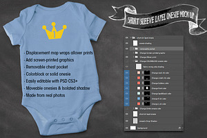 Baby Bodysuit Mock Up Tester