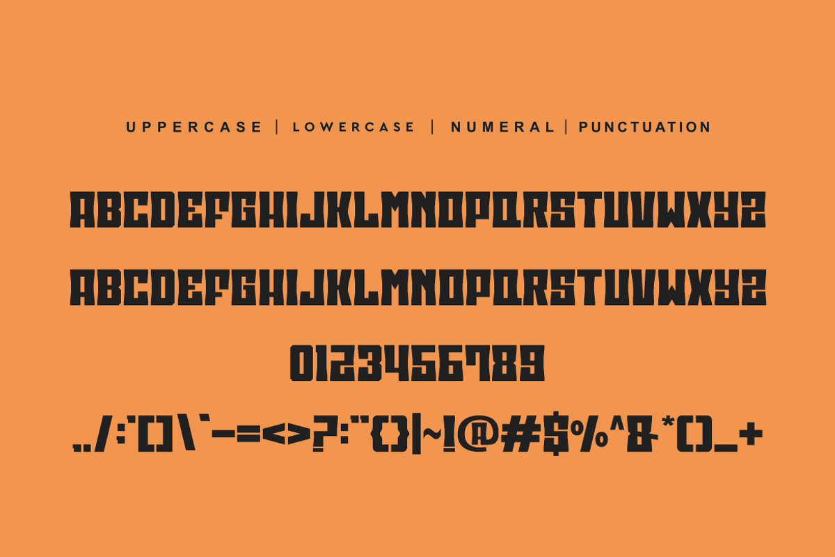 Nasipen Gohenos, a Sans Serif Font by QR Design Studio (Photo 5 of 7)