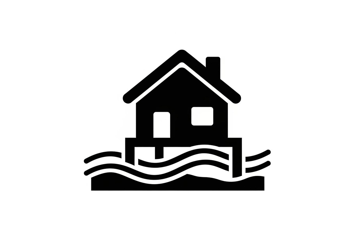 50 Flooded Home Silhouette Bundle, an Illustration by Designs_River (Photo 32 of 51)