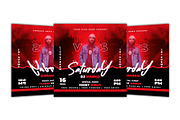 Night – Club DJ Party Poster, a Social Media Template by HasnainGFX (Thumbnail 2 of 2)