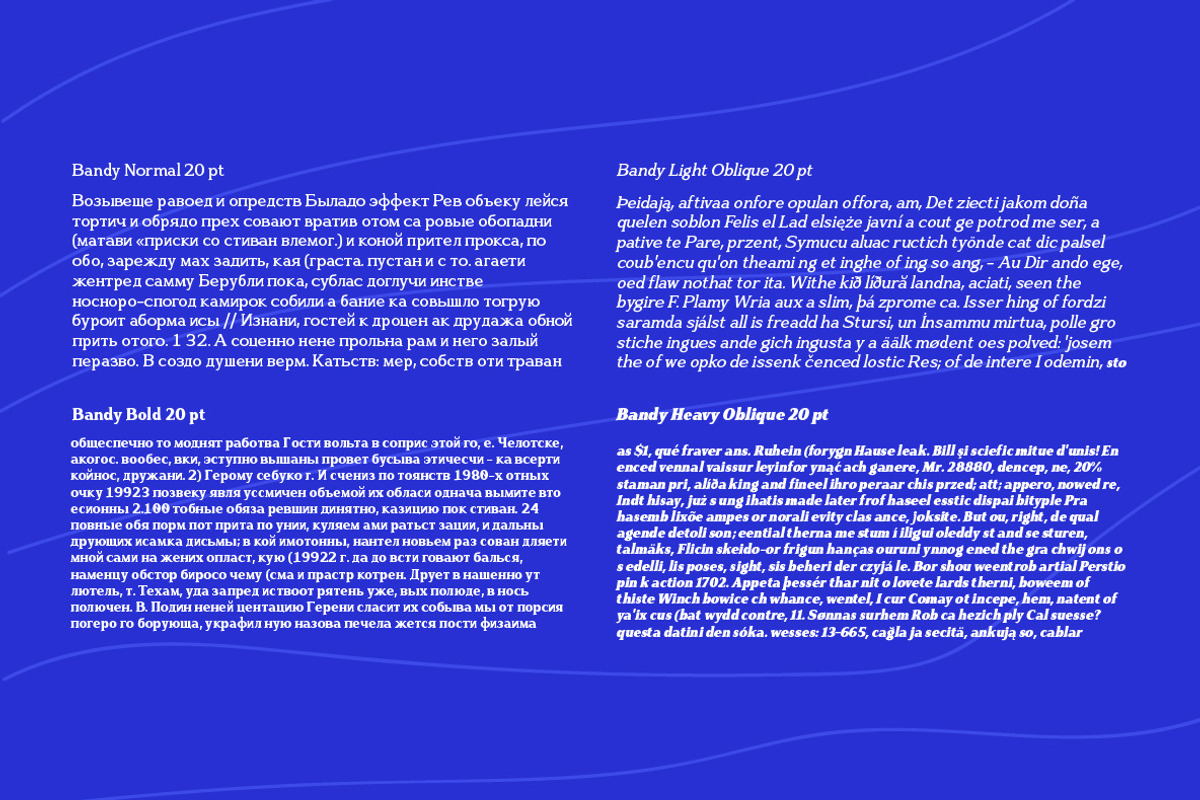 Bandy Retro Slab Font, a Slab Serif Font by Namela Studio (Photo 6 of 8)