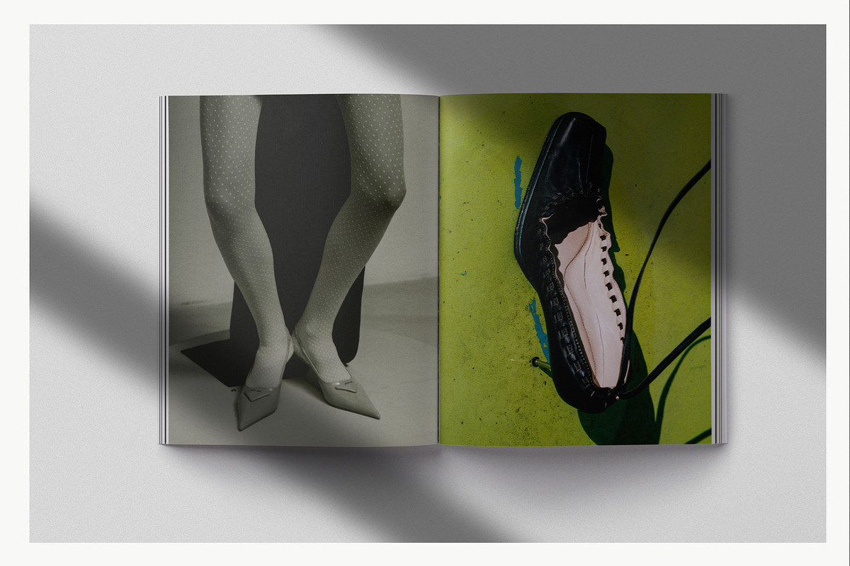 Fashion Magazine Spread, 3 Formats, a Mockup by ReAffirm (Photo 7 of 13)