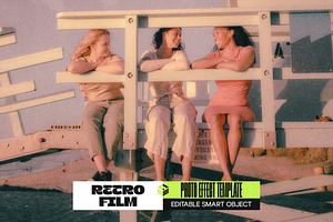 Retro Film Photo Effect