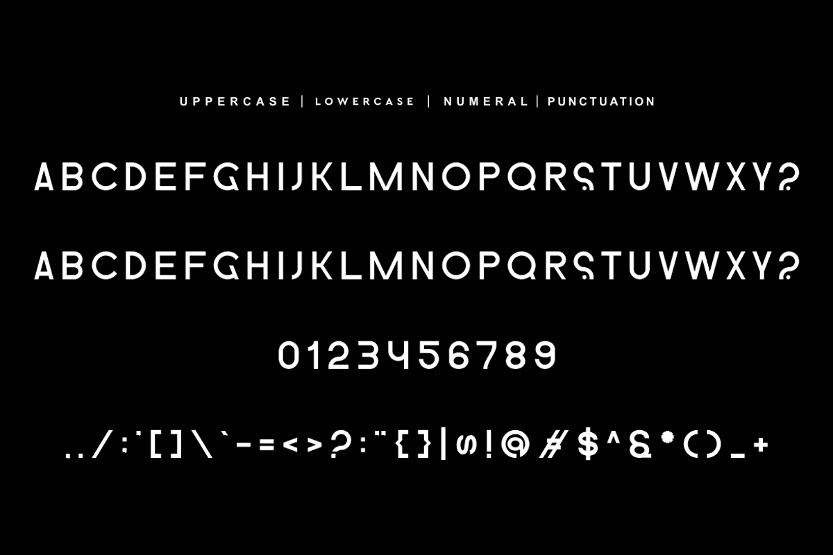 Ibgos - Corporate Logo Font, a Sans Serif Font by QR Design Studio (Photo 5 of 6)