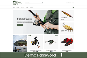 Fishing Accessories Shopify Theme