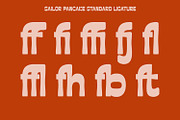Sailor Pancake, a Symbol Font by Nathatype (Thumbnail 10 of 11)