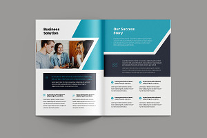 Company Brochure Layout Template.