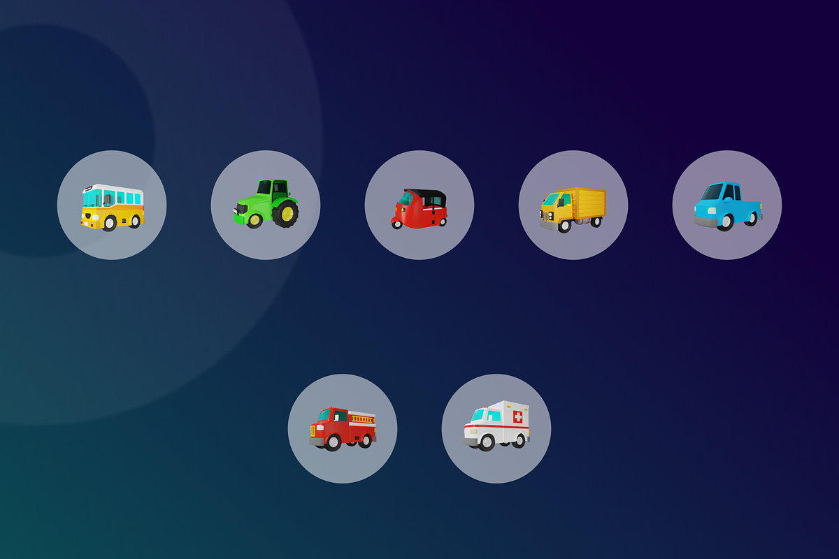 Car 3D Illustration, a Cars & Vehicle 3D Model by Vektora Studio (Photo 6 of 6)